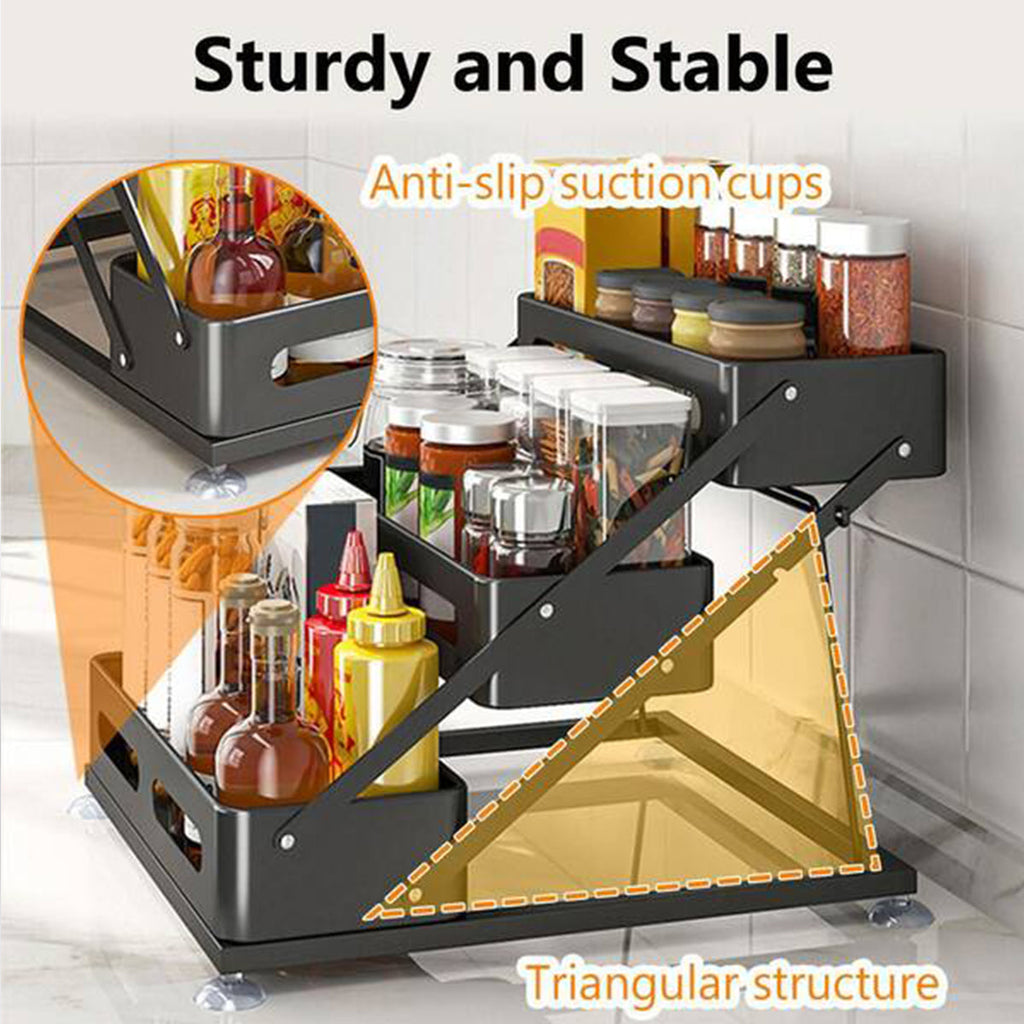 3 Tier Counter Spice Rack Three Colours Set | StorageOZ