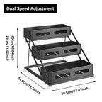 3 Tier Counter Spice Rack Three Colours Set | StorageOZ