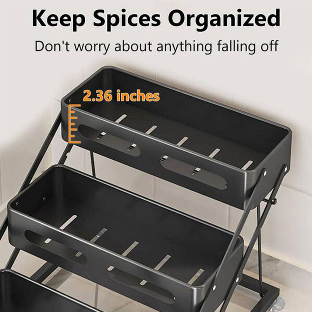 3 Tier Counter Spice Rack Three Colours Set | StorageOZ