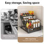 3 Tier Counter Spice Rack Three Colours Set | StorageOZ
