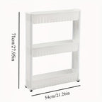 White 3 Tier Storage Rack Home Organiser | StorageOZ