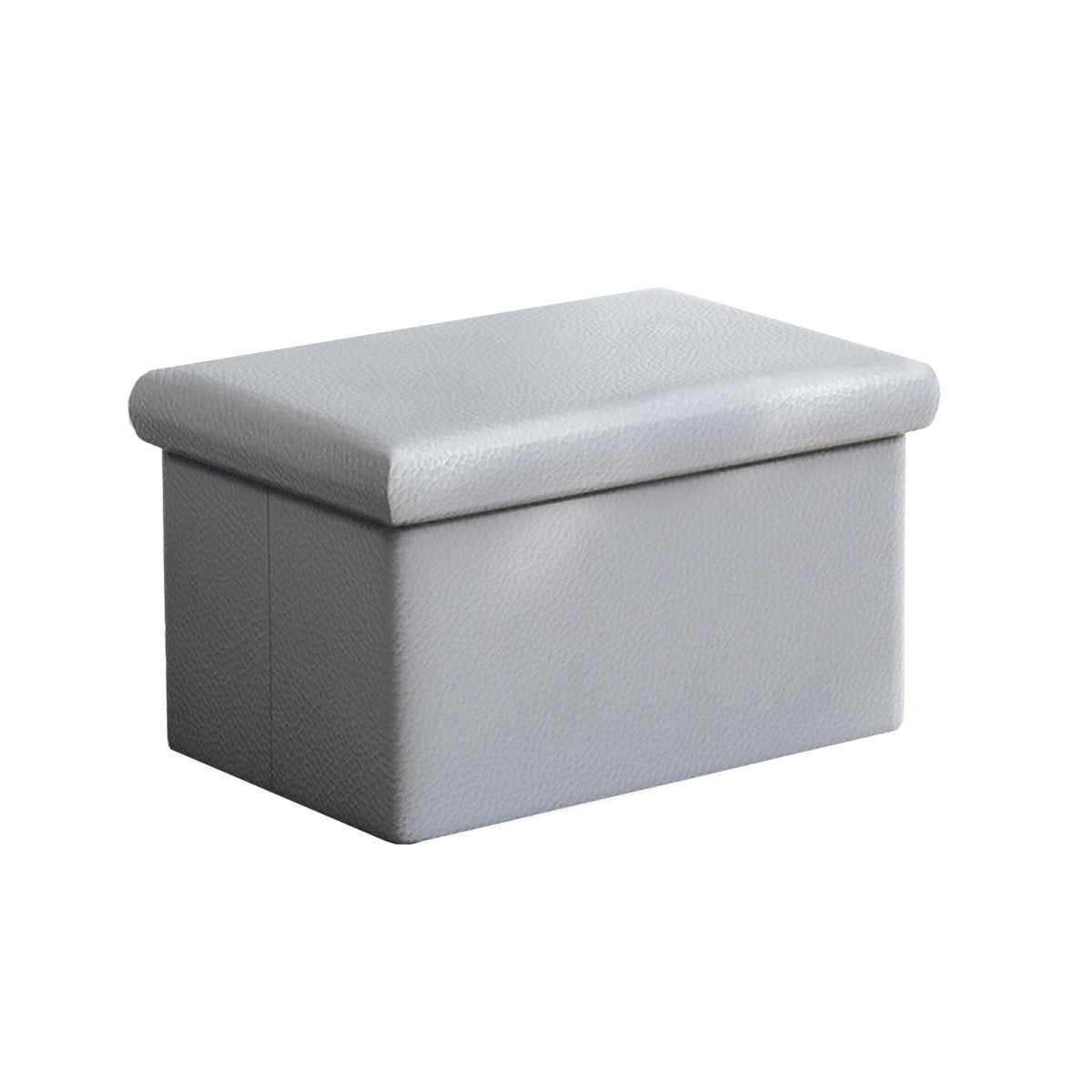 Grey Storage Stool Bench Two Capacities Set | StorageOZ