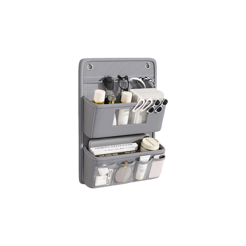 Grey Hanging Wall Storage Bag Two Heights | StorageOZ