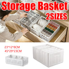 Collapsible Divider Basket Two Sizes Set | StorageOZ