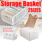 Collapsible Divider Basket Two Sizes Set | StorageOZ