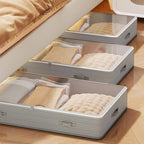 Under Bed Fabric Storage Bin Two Sizes Set | StorageOZ