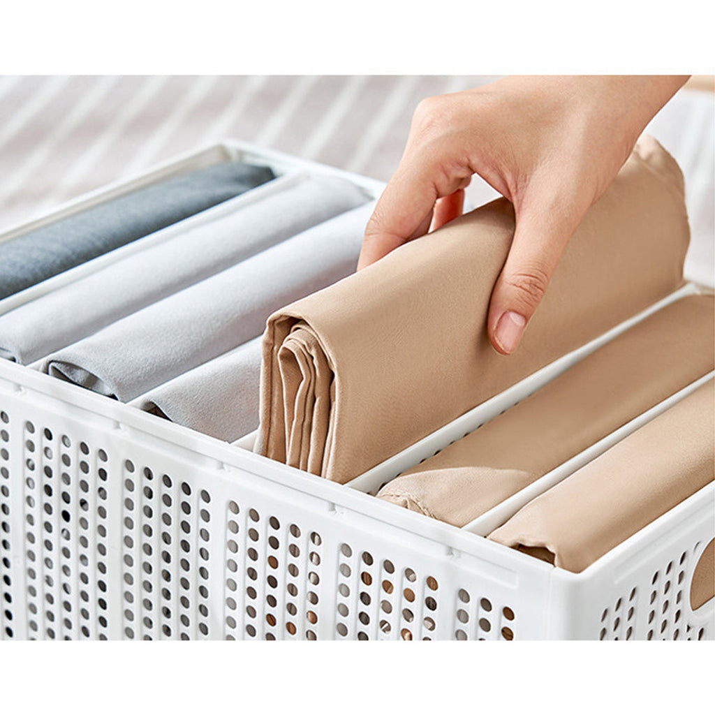 Collapsible Divider Basket Two Sizes Set | StorageOZ