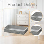 Under Bed Fabric Storage Bin Two Sizes Set | StorageOZ