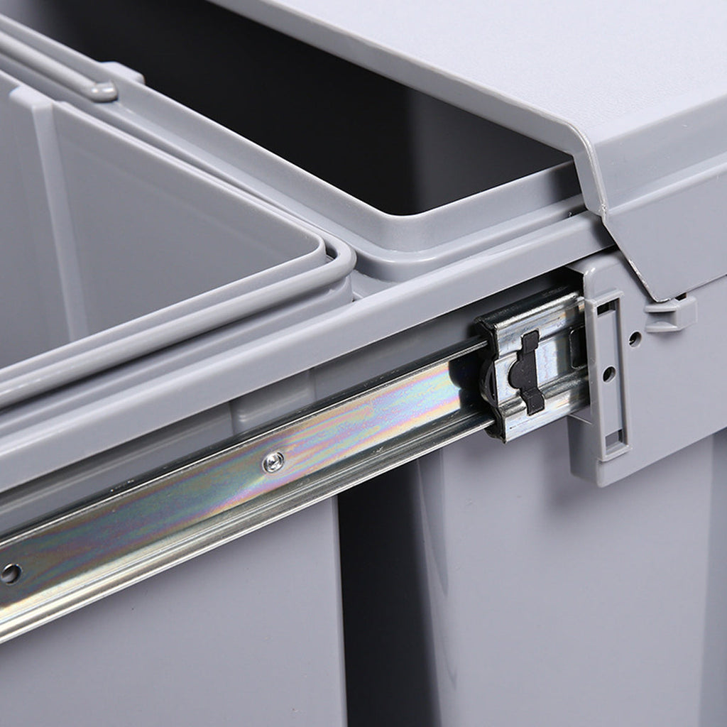 Pull Out Under Sink Sort Bins Two Layouts | StorageOZ