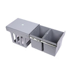 Pull Out Under Sink Sort Bins Two Layouts | StorageOZ