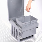 Pull Out Under Sink Sort Bins Two Layouts | StorageOZ