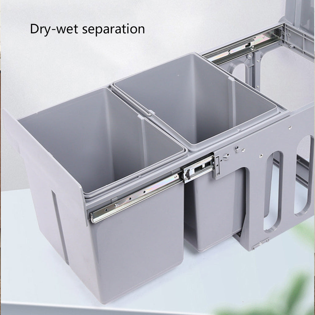 Pull Out Under Sink Sort Bins Two Layouts | StorageOZ