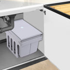 Pull Out Under Sink Sort Bins Two Layouts | StorageOZ