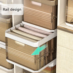 Layered Clothes Storage Box 7 or 9 Grids | StorageOZ