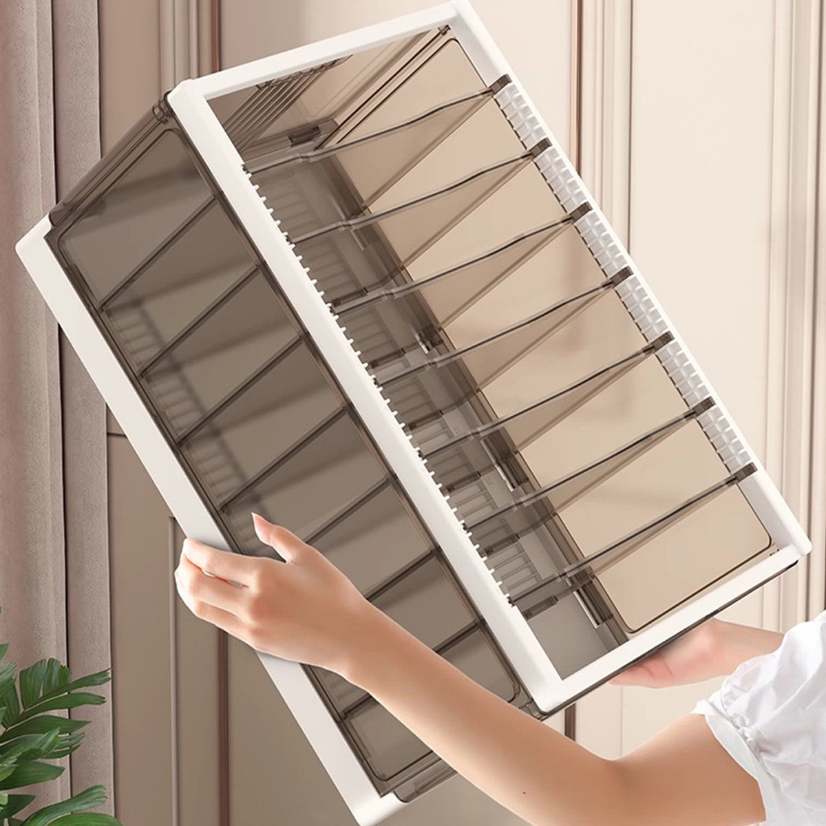 Layered Clothes Storage Box 7 or 9 Grids | StorageOZ