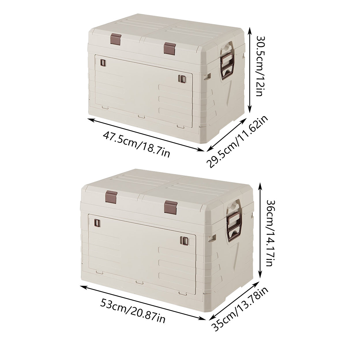Storage Boxes Two Colours Home Organiser | StorageOZ