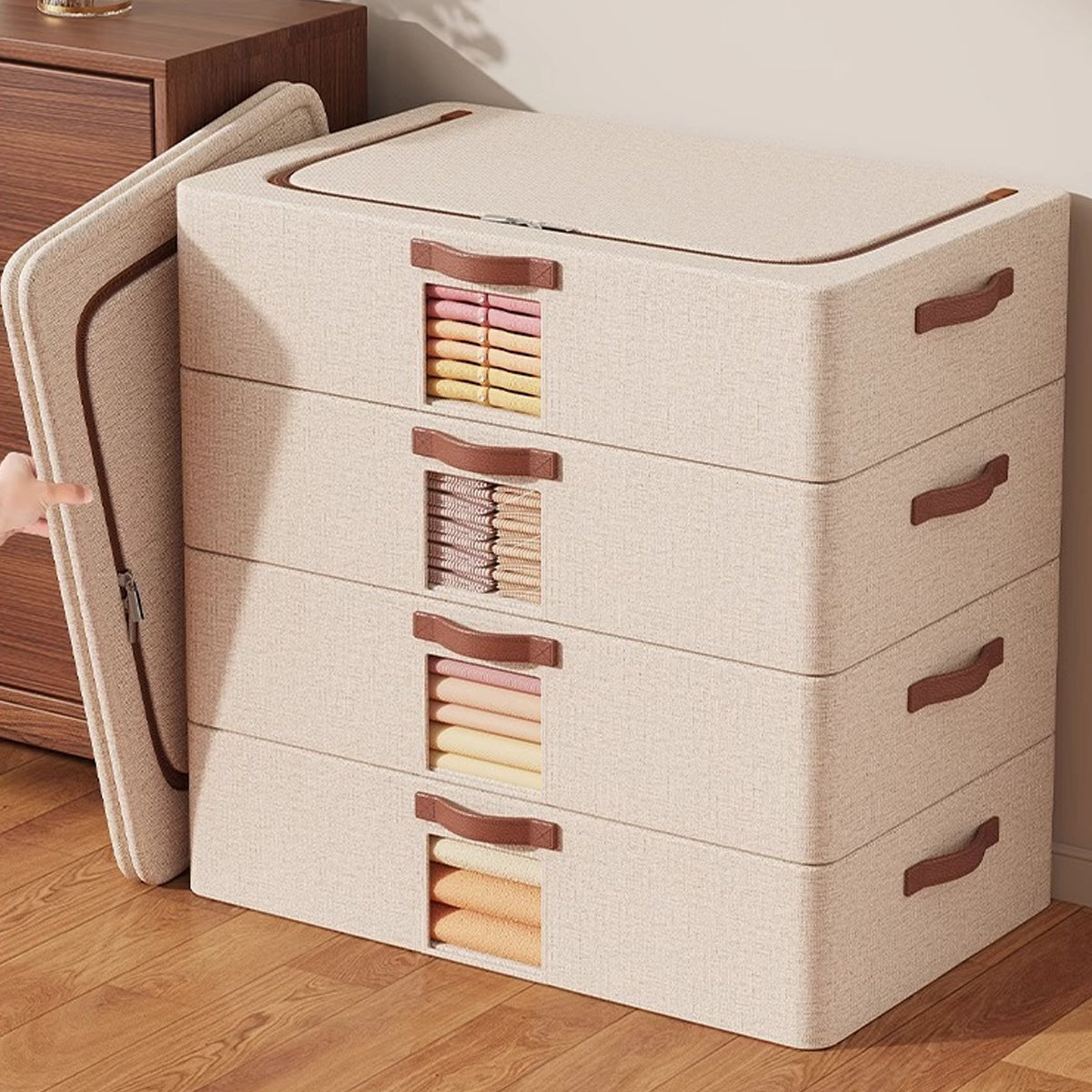 Foldable Under Bed Storage Box Three Sizes | StorageOZ