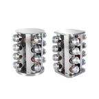 Rotating 4 Tier Spice Rack Two Shapes Set | StorageOZ