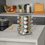Rotating 4 Tier Spice Rack Two Shapes Set | StorageOZ