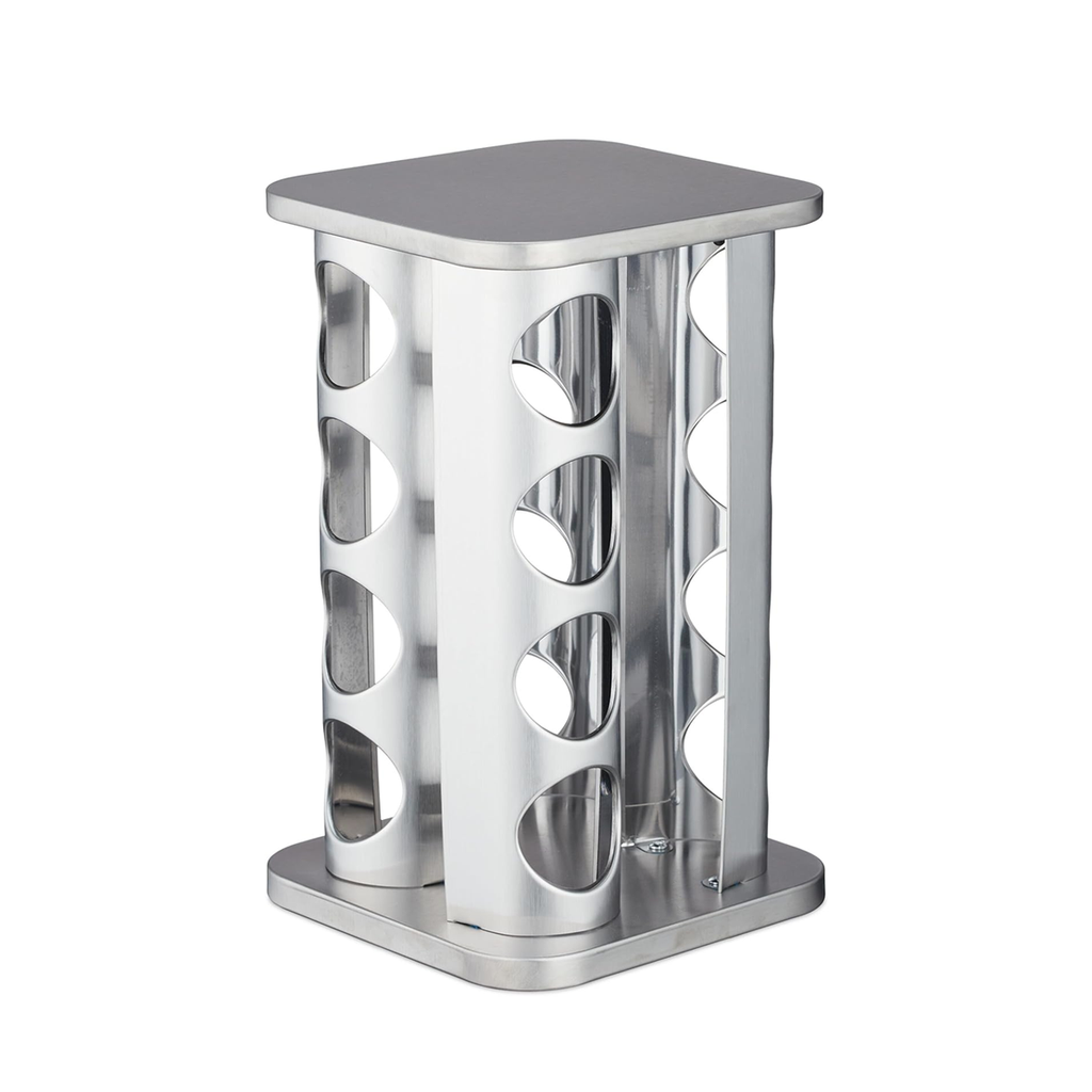 Rotating 4 Tier Spice Rack Two Shapes Set | StorageOZ