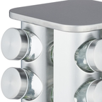 Rotating 4 Tier Spice Rack Two Shapes Set | StorageOZ