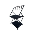 2 Tier Fold Storage Racks Home Organiser | StorageOZ