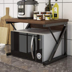 Microwave Stand Storage Rack Two Colours | StorageOZ