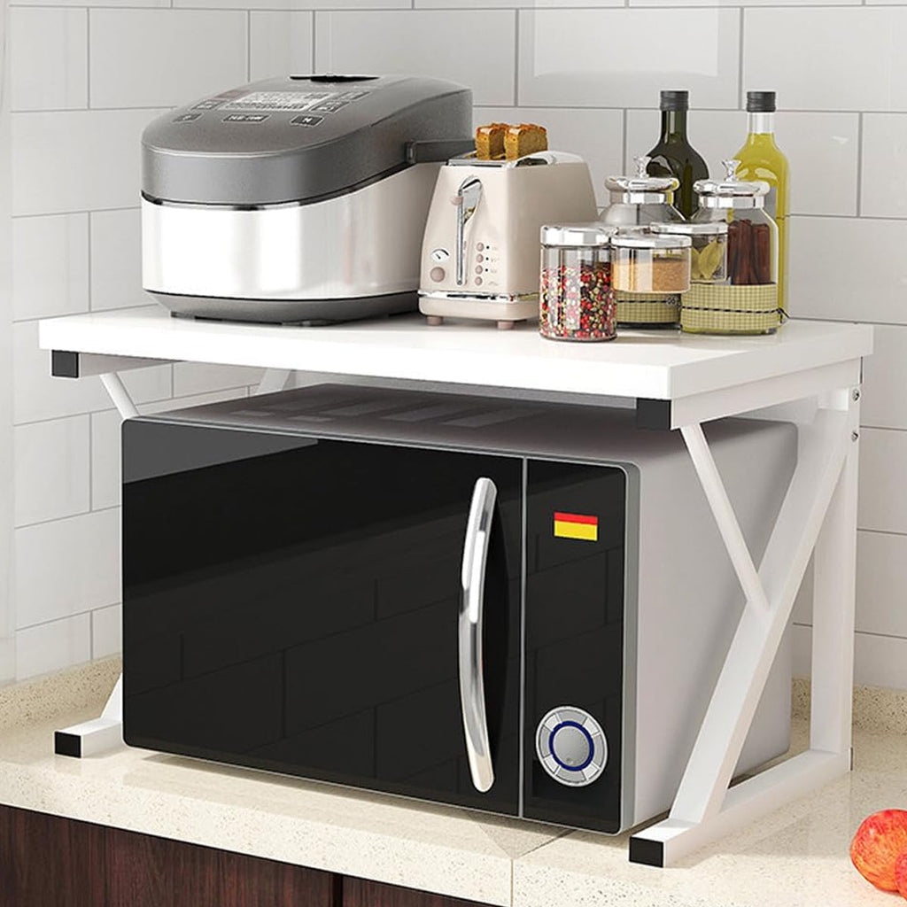 Microwave Stand Storage Rack Two Colours | StorageOZ