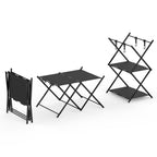 2 Tier Fold Storage Racks Home Organiser | StorageOZ