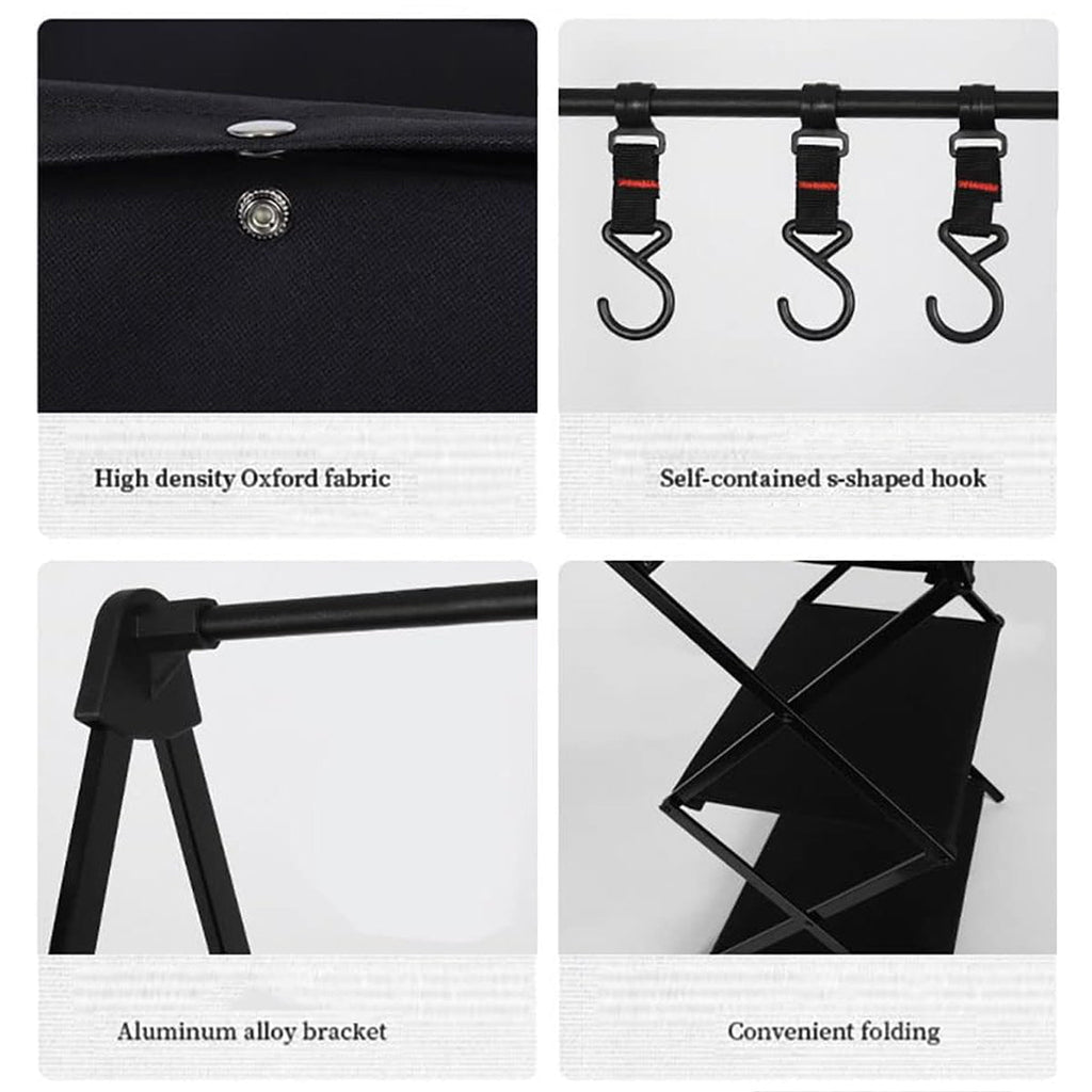 2 Tier Fold Storage Racks Home Organiser | StorageOZ