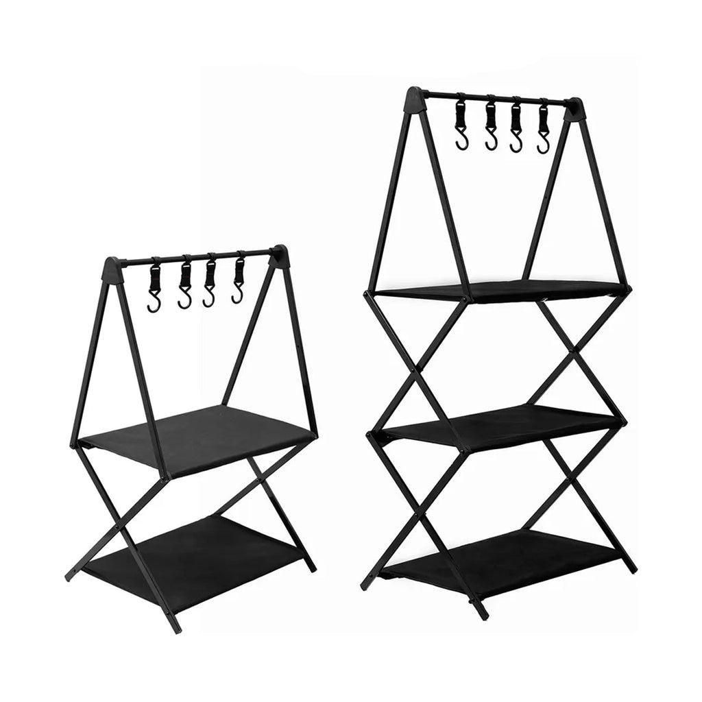 2 Tier Fold Storage Racks Home Organiser | StorageOZ