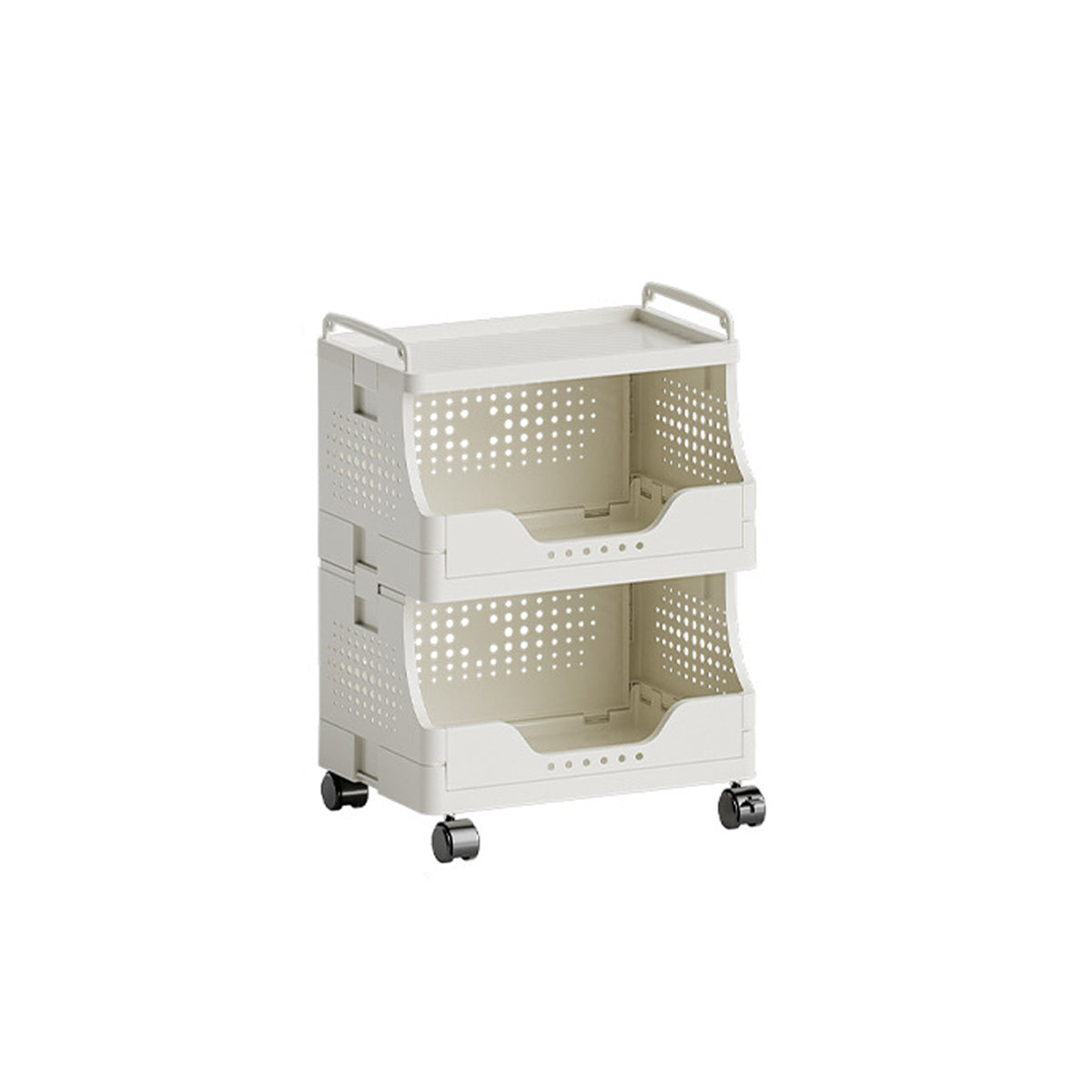 3 Tier Storage Carts Two Colours Organiser | StorageOZ