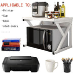 Microwave Stand Storage Rack Two Colours | StorageOZ