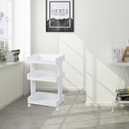 3 Tier Rolling Bathroom Cart Two Widths Set | StorageOZ