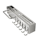 Stainless Wall Knife Rack Two Lengths Set | StorageOZ