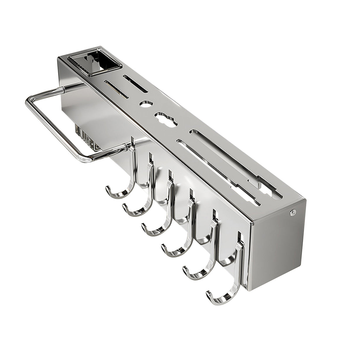 Stainless Wall Knife Rack Two Lengths Set | StorageOZ