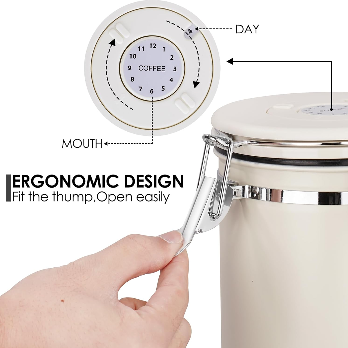 Airtight Steel Canister in Three Capacities | StorageOZ
