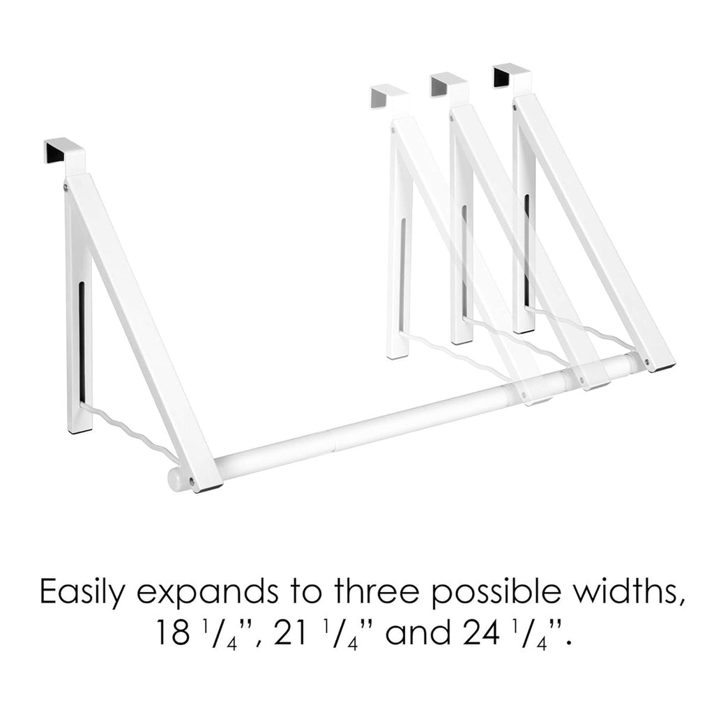 Over Door Clothes Rack Two Colours Organiser | StorageOZ