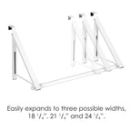 Over Door Clothes Rack Two Colours Organiser | StorageOZ