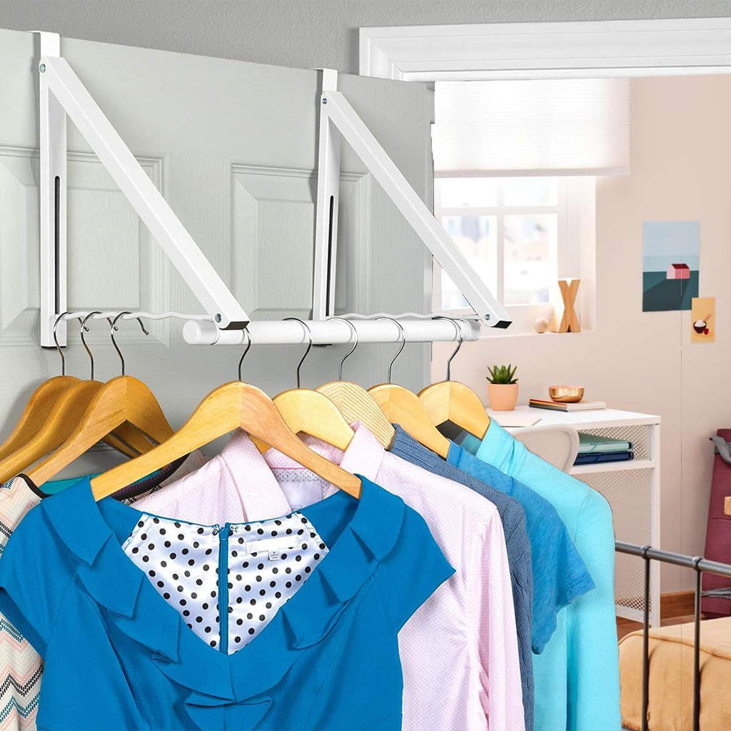 Over Door Clothes Rack Two Colours Organiser | StorageOZ