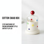 2 Pcs Cotton Swab Storage Boxes Organiser | StorageOZ