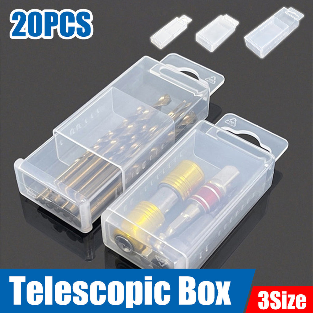 20 Pcs Mini Telescopic Storage Boxes Three Sizes | StorageOZ