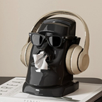 Head Shaped Desktop Tissue Box Three Colours | StorageOZ