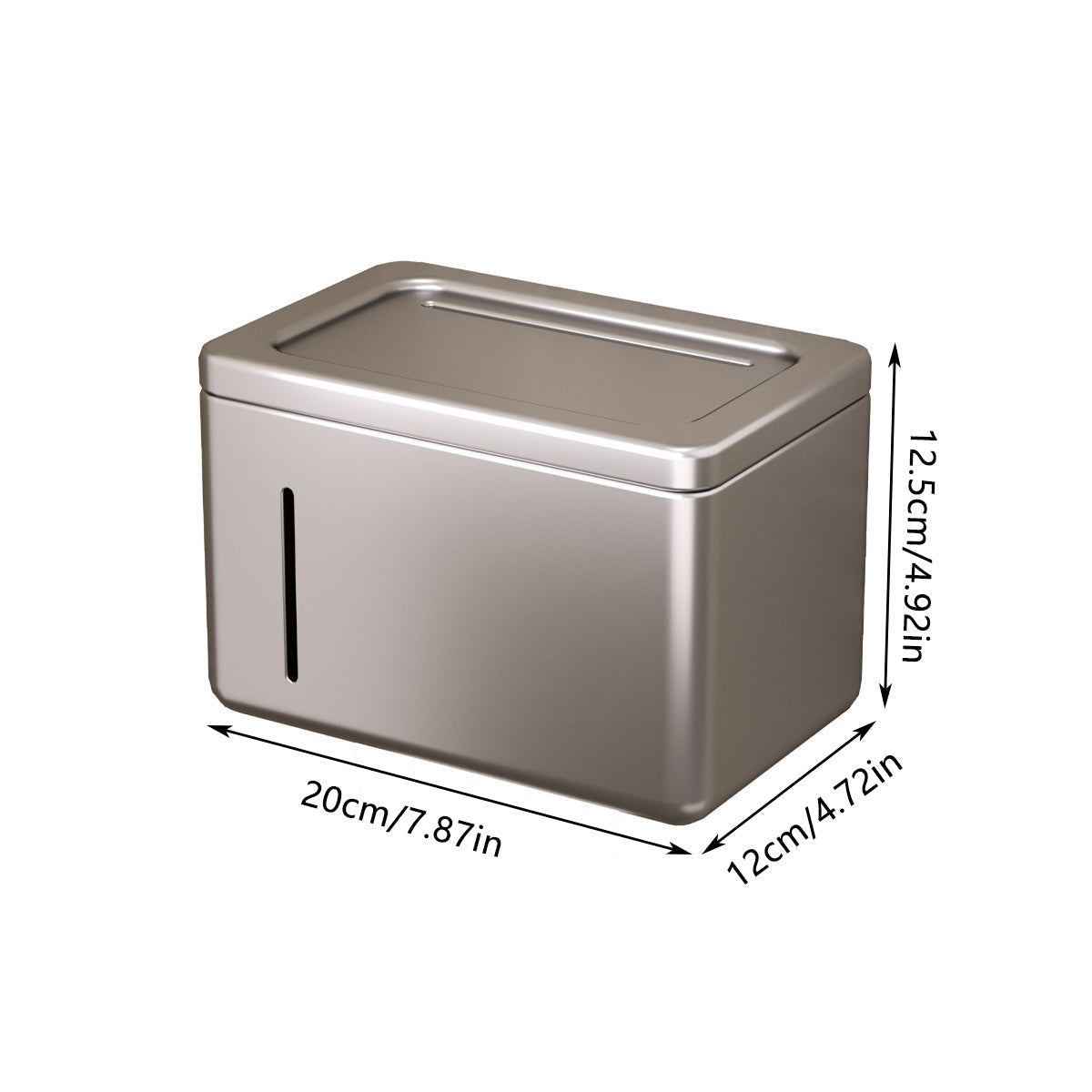 Wall Toilet Paper Box Two Colours Organiser | StorageOZ