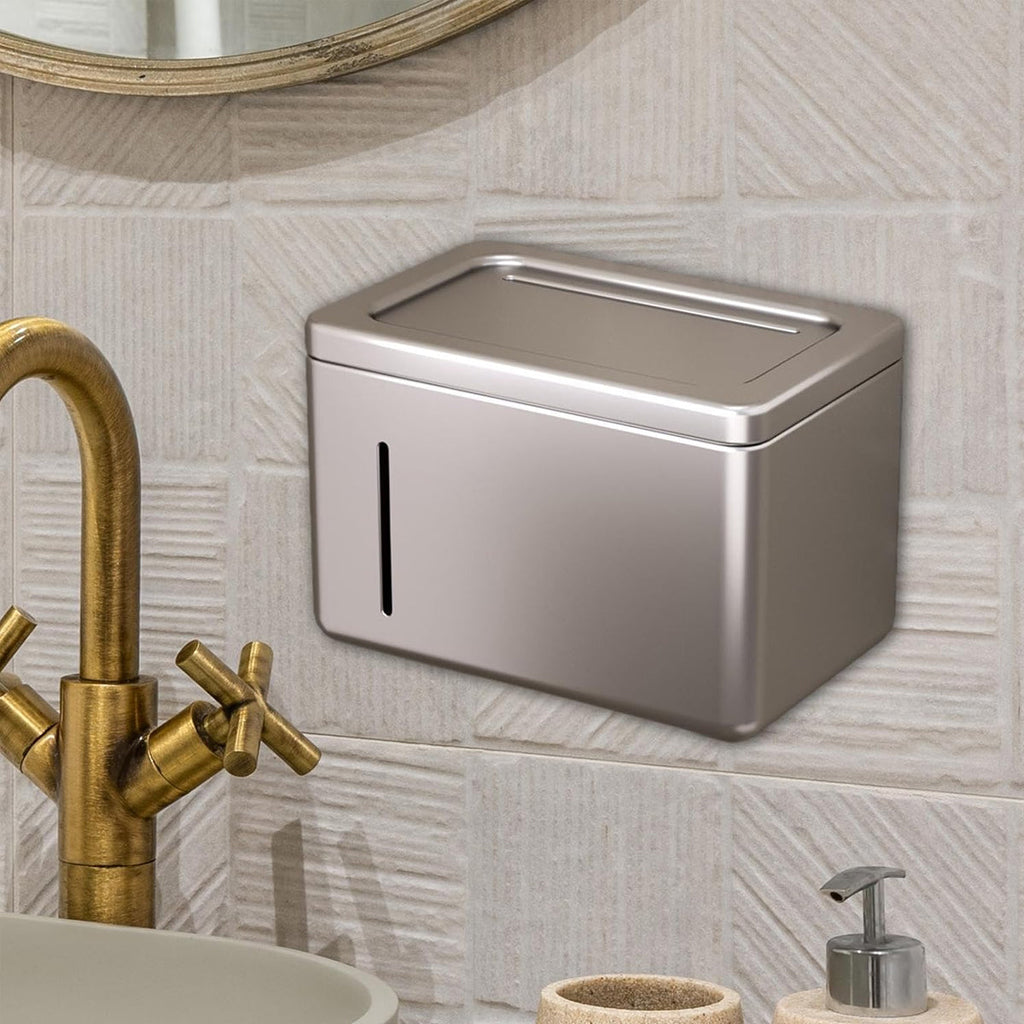 Wall Toilet Paper Box Two Colours Organiser | StorageOZ