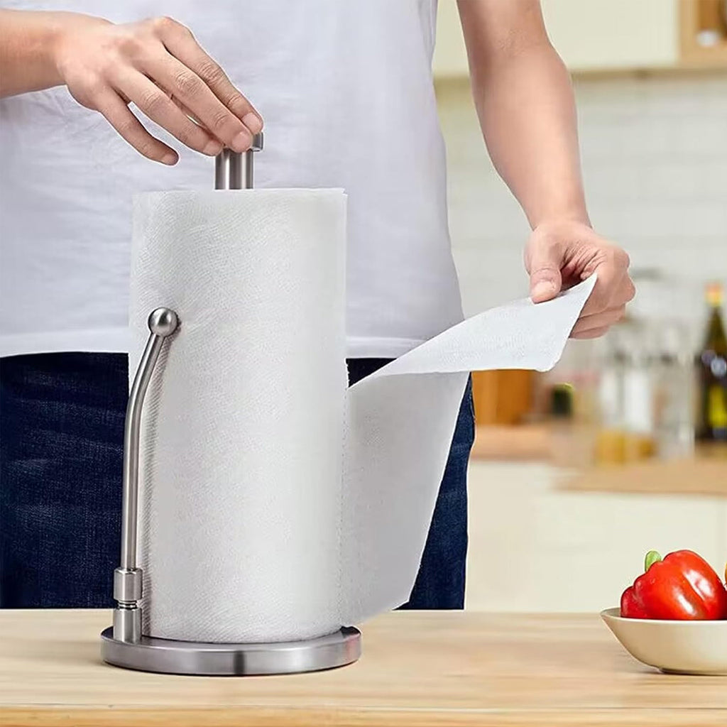 Stainless Paper Towel Holder Two Colours | StorageOZ