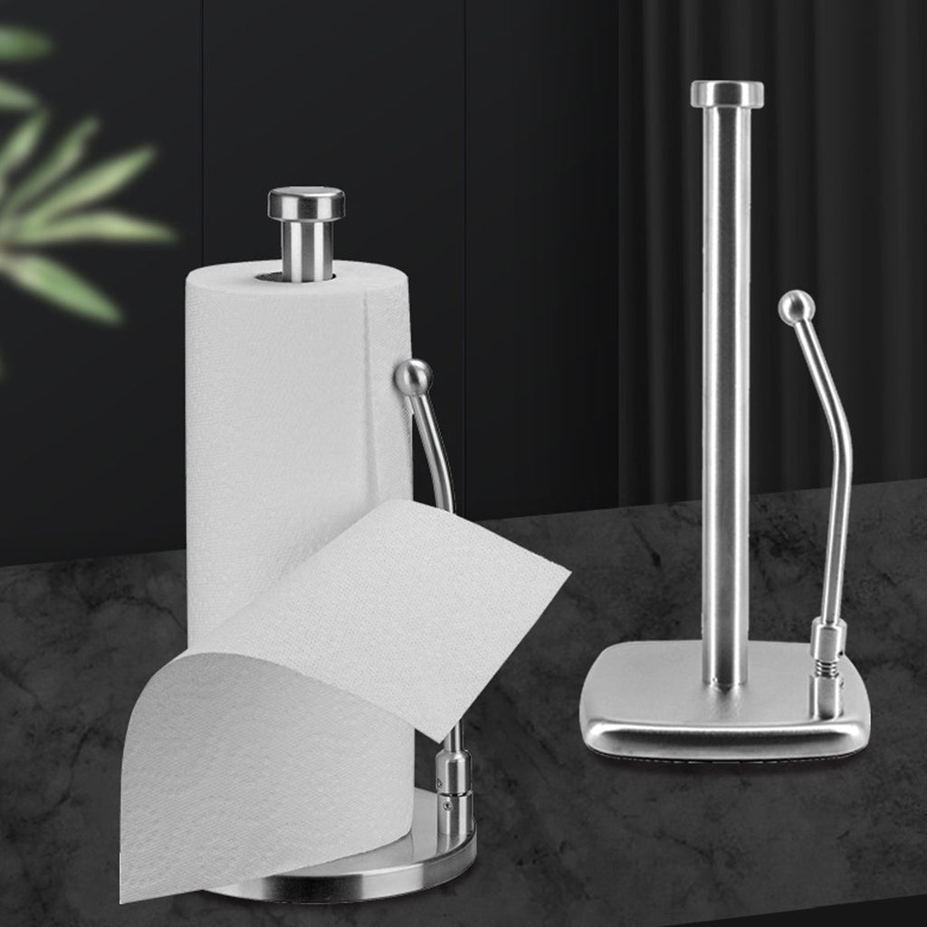 Stainless Paper Towel Holder Two Colours | StorageOZ