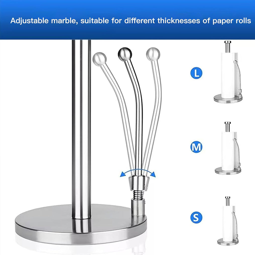 Stainless Paper Towel Holder Two Colours | StorageOZ