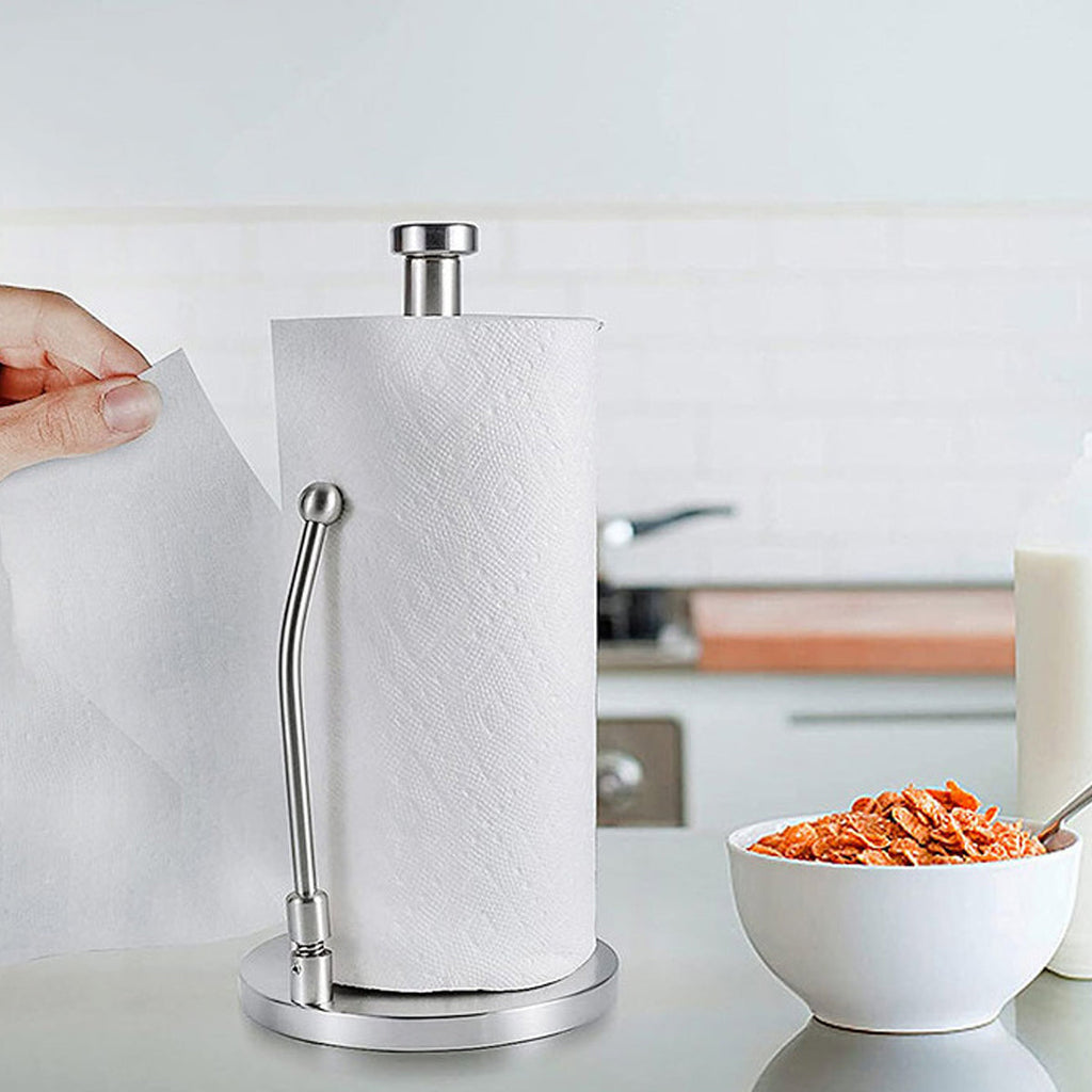 Stainless Paper Towel Holder Two Colours | StorageOZ