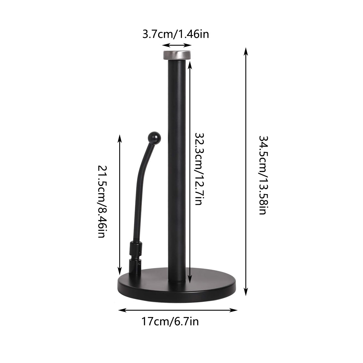 Stainless Paper Towel Holder Two Colours | StorageOZ